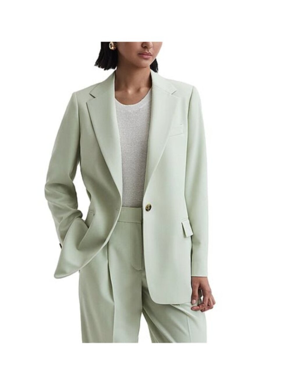 NWT Reiss Naomi Wool-Blend Blazer size: UK12/US8